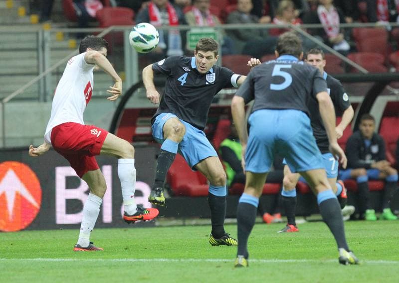 Football. World Cup Qualifiers. Poland - England. 16.10.2012