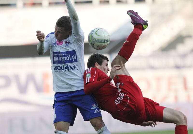 Football. T-Mobile Ekstraklasa. Piast Gliwice - Podbeskidzie Bielsko-Biala. 17.11.2012