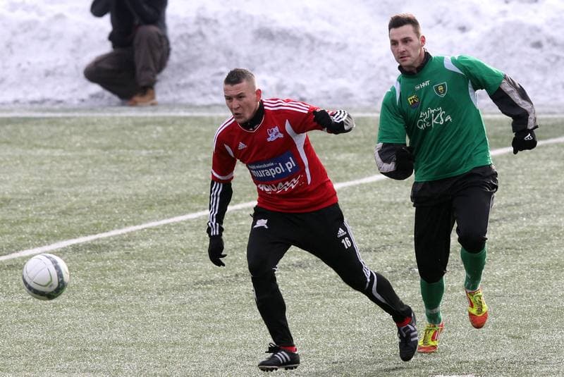 Football. Sparing. Podbeskidzie Bielsko-Biala - GKS Katowice. 21.07.2012