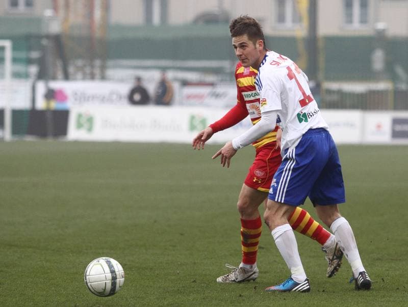 Football. T-Mobile Ekstraklasa. Podbeskidzie Bielsko-Biala - Jagiellonia Bialystok. 23.02.2013