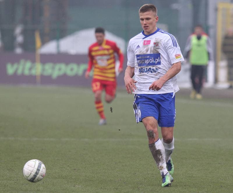Football. T-Mobile Ekstraklasa. Podbeskidzie Bielsko-Biala - Jagiellonia Bialystok. 23.02.2013