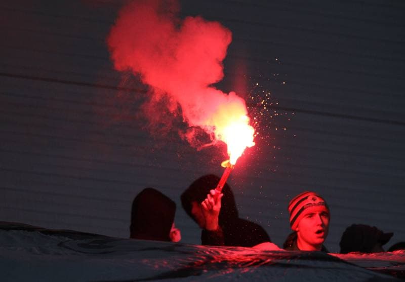 Football. T-Mobile Ekstraklasa. Piast Gliwice - Zaglebie Lubin. 02.03.2013