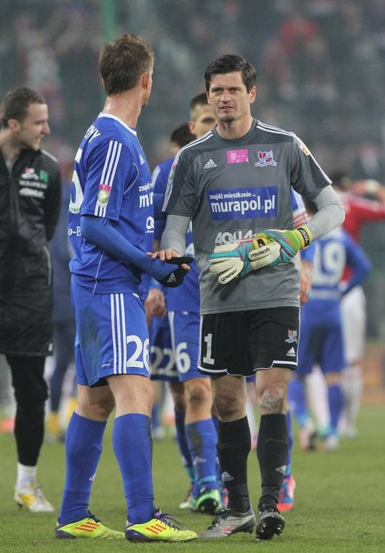 Football. T-Mobile Ekstraklasa. Wisla Krakow - Podbeskidzie Bielsko-Biala. 04.03.2013