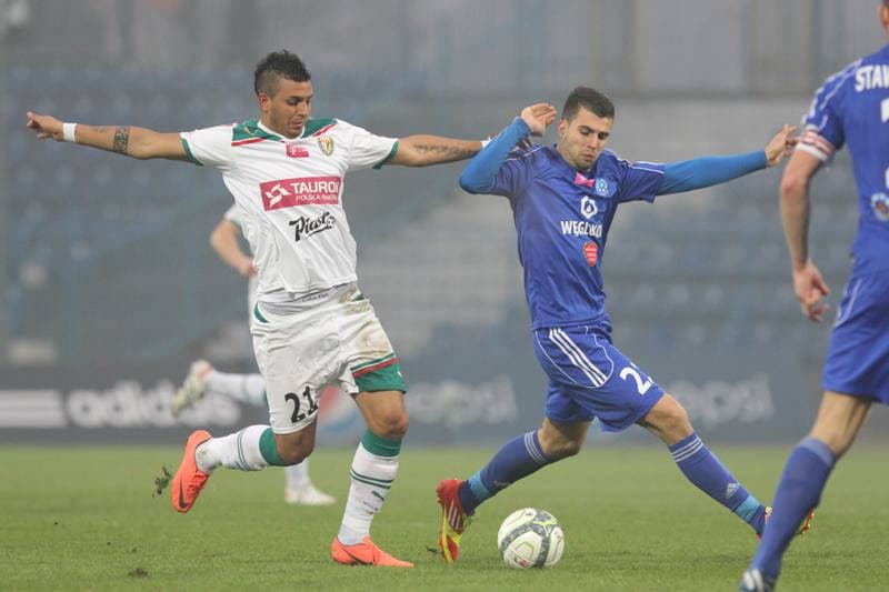 Football. T-Mobile Ekstraklasa. Ruch Chorzow - Slask Wroclaw. 09.03.2013
