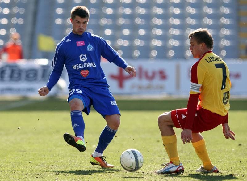 Football. T-mobile Ekstraklasa. Korona Kielce - Ruch Chorzow. 16.03.2013