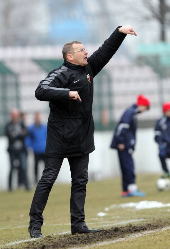Football. I liga. GKS Tychy - Flota Swinoujscie. 30.03.2013