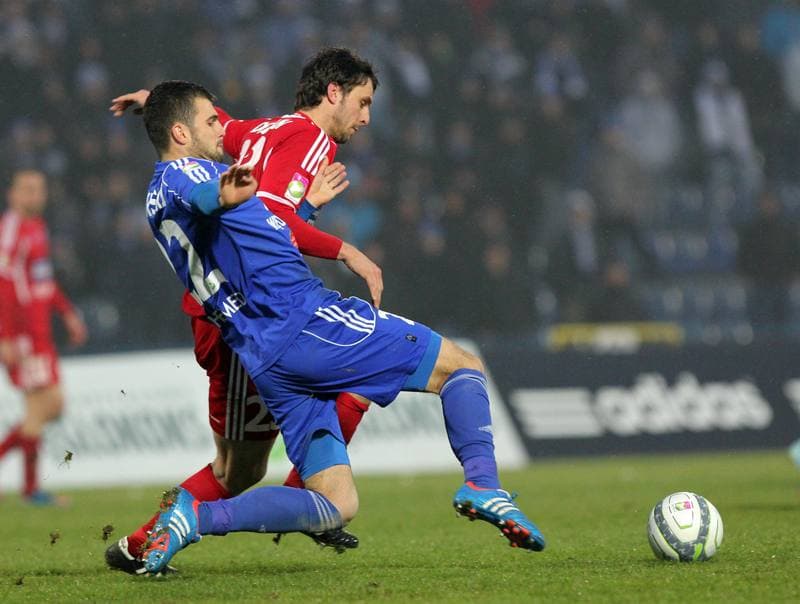 Football. T-Mobile Ekstraklasa. Ruch Chorzow - Podbeskidzie Bielsko-Biala. 05.04.2013