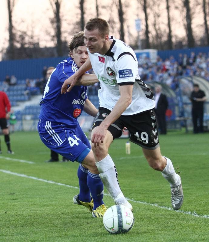 Football. T-Mobile Ekstraklasa. Ruch Chorzow - Polonia Warszawa. 22.04.2013