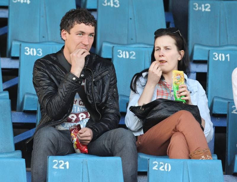 Football. T-Mobile Ekstraklasa. Ruch Chorzow - Polonia Warszawa. 22.04.2013