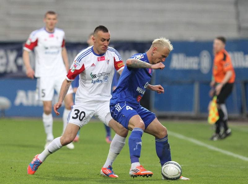 Football. T-Mobile Ekstraklasa. Gornik Zabrze - Ruch Chorzow. 28.04.2013