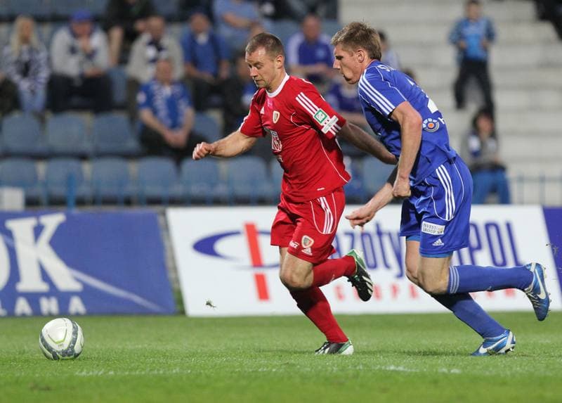 Football. T-Mobile Ekstraklasa. Ruch Chorzow - Piast Gliwice. 06.05.2013