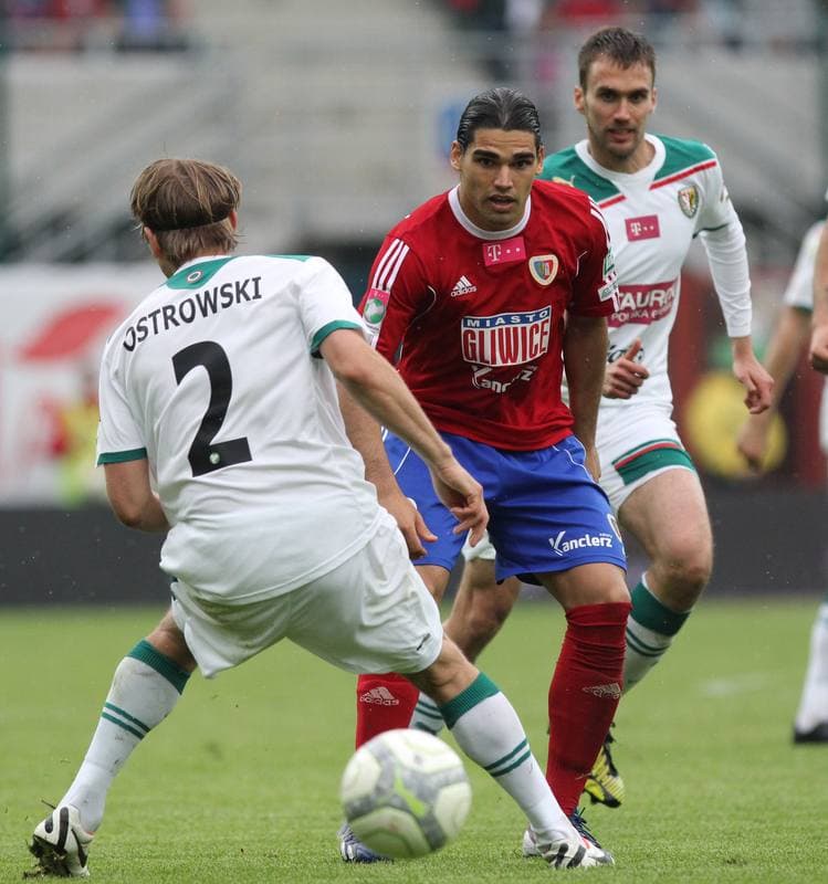 Football. T-Mobile Ekstraklasa. Piast Gliwice - Slask Wroclaw. 12.05.2013