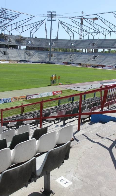Football. T-Mobile Ekstraklasa. Gornik Zabrze - stadion. 16.05.2013