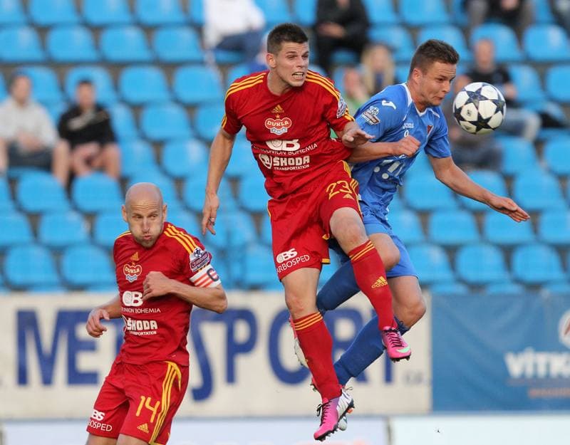 Football. Gambrinus Liga. Banik Ostrava - Dukla Prague. 22.05.2013