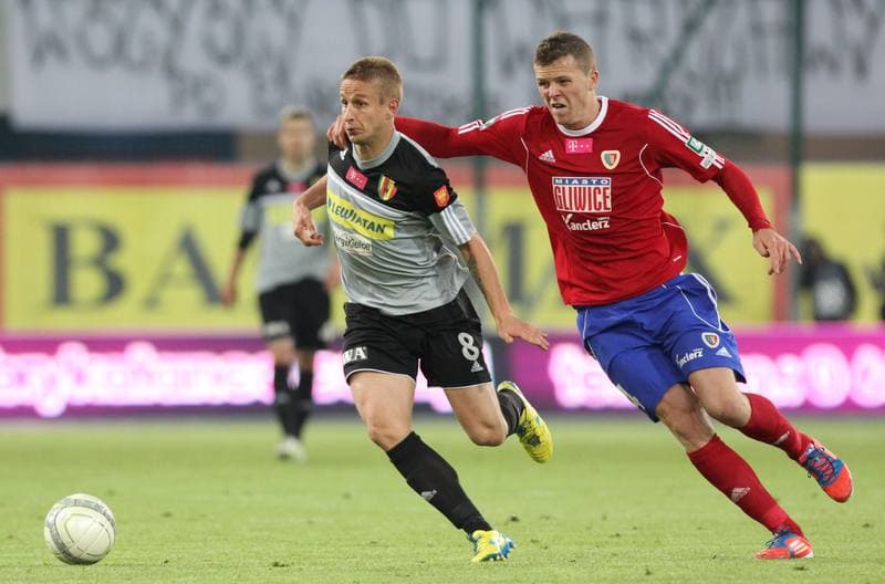 Football. T-Mobile Ekstraklasa. Piast Gliwice - Korona Kielce. 23.05.2013