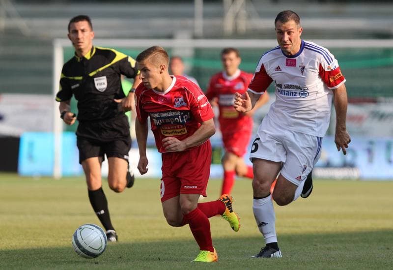 Football. T-mobile Ekstraklasa. Podbeskidzie Bielsko-Biala - Gornik Zabrze. 27.07.2013