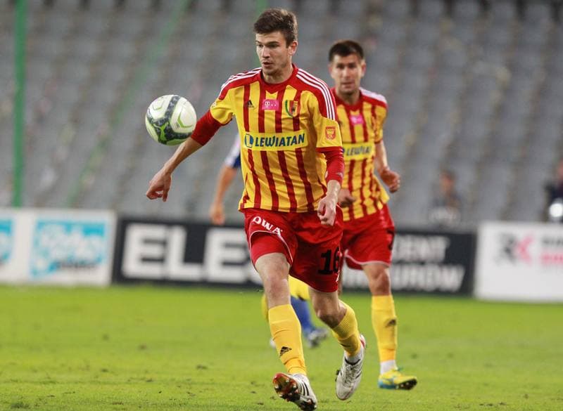 Football. T-Mobile Ekstraklasa. Korona Kielce - Piast Gliwice. 26.08.2013