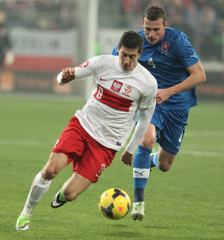 Football. International Friendly. Poland - Slovakia. 15.11.2013
