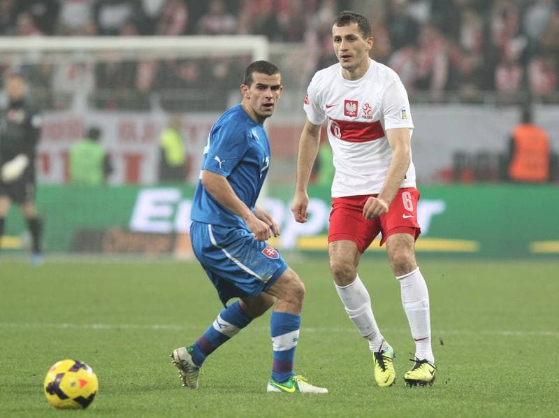 Football. International Friendly. Poland - Slovakia. 15.11.2013