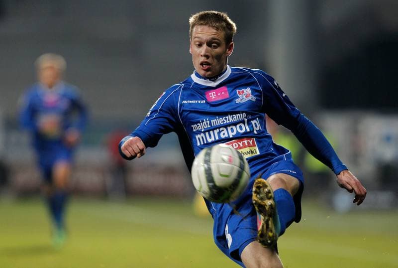 Football. T-Mobile Ekstraklasa. Gornik Zabrze - Podbeskidzie Bielsko Biala. 24.11.2013
