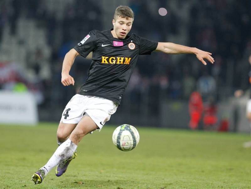 Football. T-Mobile Ekstraklasa. Cracovia Krakow - Zaglebie Lubin. 09.12.2013
