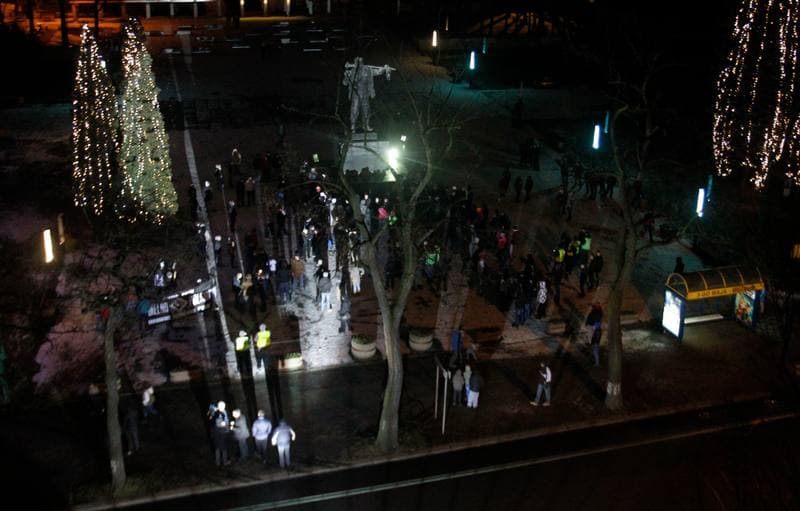 Football. National Movement. Manifestation Against Romani Community. 21.12.2013