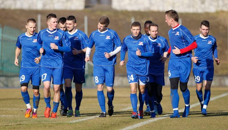 Football. Sparing. Zaglebie Sosnowiec - Podbeskidzie Bielsko Biala. 11.01.2014