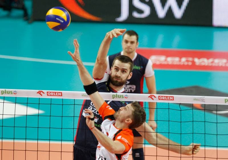 Volleyball. PlusLiga. Jastrzebski Wegiel - ZAKSA Kedzierzyn-Kozle. 11.01.2014