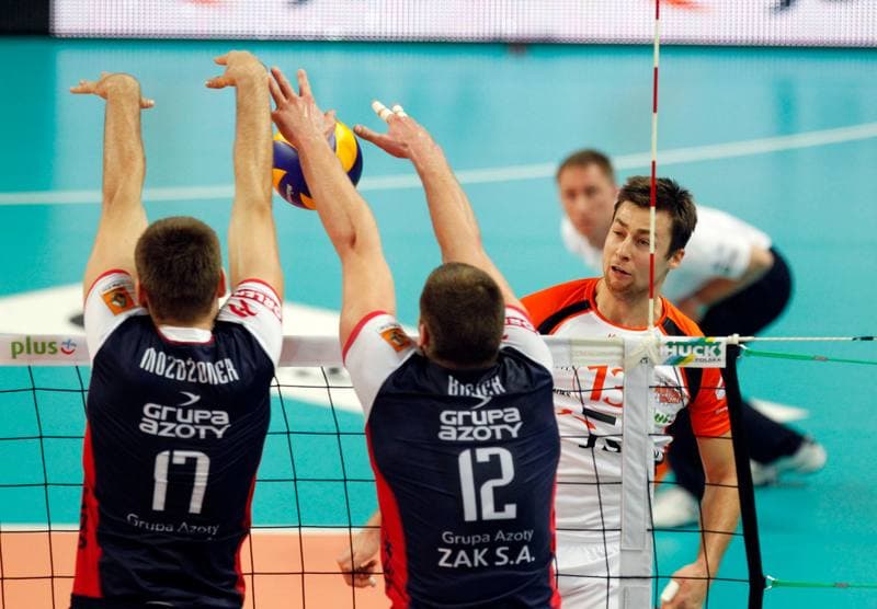 Volleyball. PlusLiga. Jastrzebski Wegiel - ZAKSA Kedzierzyn-Kozle. 11.01.2014