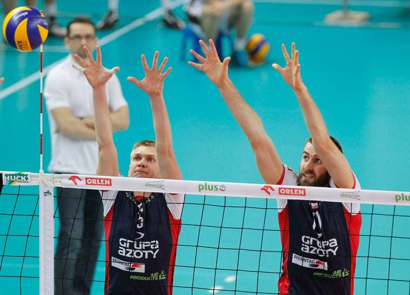 Volleyball. PlusLiga. Jastrzebski Wegiel - ZAKSA Kedzierzyn-Kozle. 11.01.2014