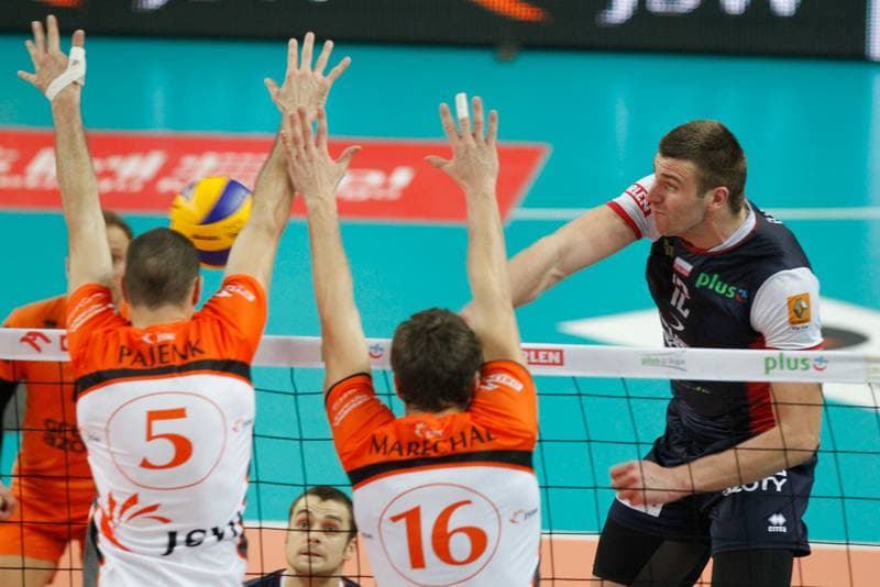 Volleyball. PlusLiga. Jastrzebski Wegiel - ZAKSA Kedzierzyn-Kozle. 11.01.2014