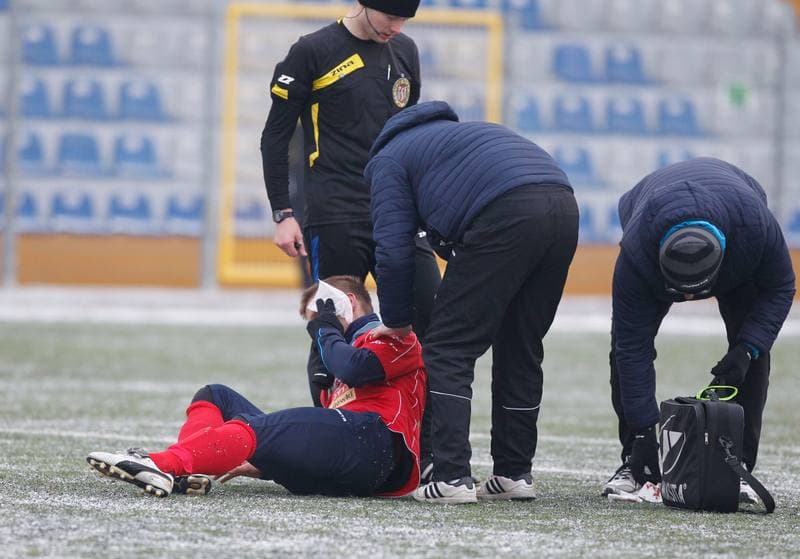Football. Friendly Match. Podbeskidzie Bielsko Biala - Sandecja Nowy Sacz. 23.01.2014