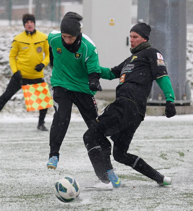 Football. Sparing. GKS Katowice - Gornik Leczna. 25.01.2014