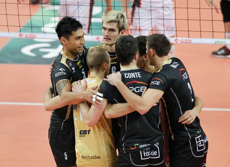 Volleyball. PlusLiga. Jastrzebski Wegiel - Skra Belchatow. 29.01.2014
