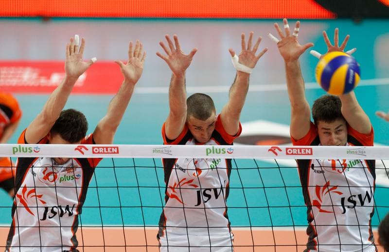 Volleyball. PlusLiga. Jastrzebski Wegiel - Skra Belchatow. 29.01.2014