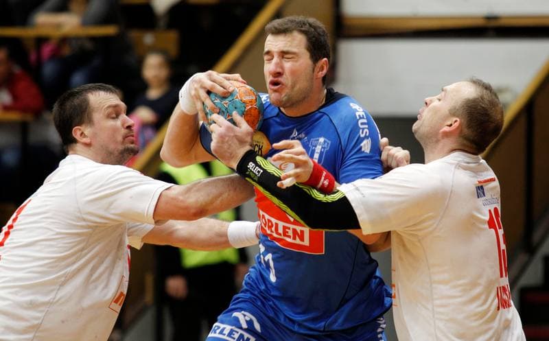 Handball. PGNiG Superliga. Gornik Zabrze - Wisla Plock. 01.02.2014