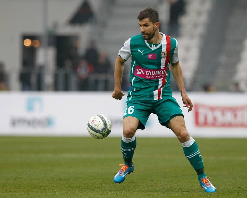Football. T-Mobile Ekstraklasa. Cracovia Krakow - Slask Wroclaw. 02.03.2014