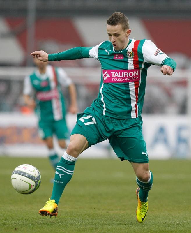 Football. T-Mobile Ekstraklasa. Cracovia Krakow - Slask Wroclaw. 02.03.2014