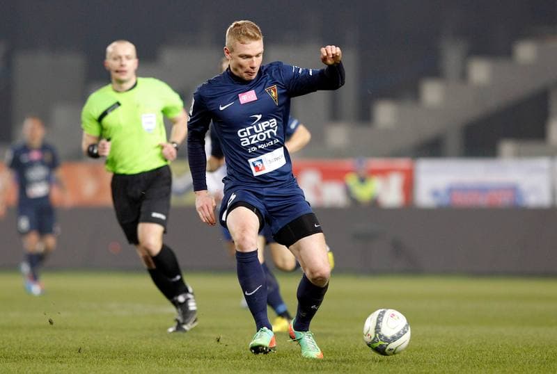 Football. T-Mobile Ekstraklasa. Podbeskidzie Bielsko Biala - Pogon Szczecin. 03.03.2014