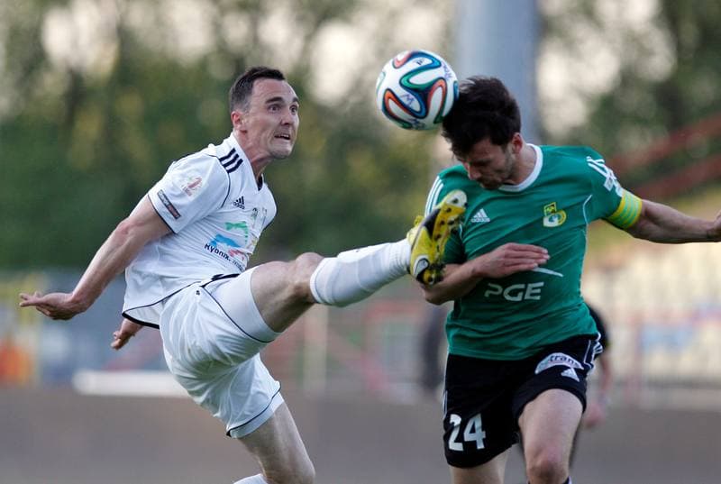 Football. I Liga. Energetyk ROW Rybnik - GKS Belchatow. 09.05.2014