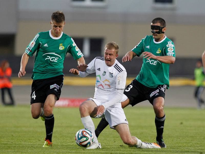 Football. I Liga. Energetyk ROW Rybnik - GKS Belchatow. 09.05.2014