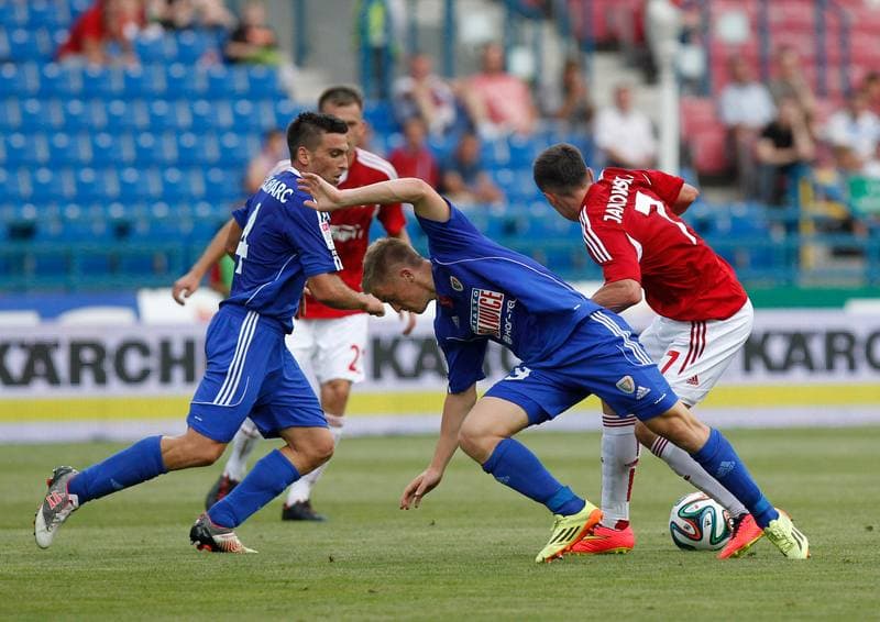 Football. T-Mobile Ekstraklasa. Wisla Krakow - Piast Gliwice. 13.09.2013