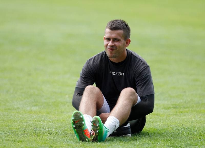 Football. GKS Katowice. Training. 07.08.2014