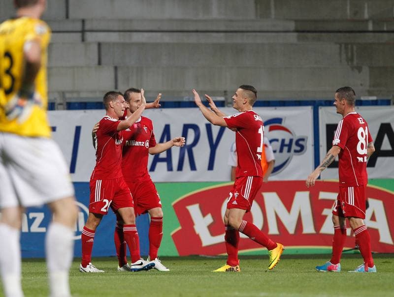 Football. T-Mobile Ekstraklasa. Gornik Zabrze - Jagiellonia Bialystok. 08.08.2014