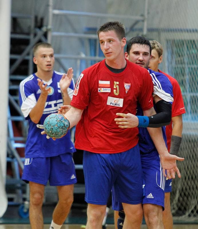 Handball. Sparing. Gornik Zabrze - Zaporoze. 08.08.2014