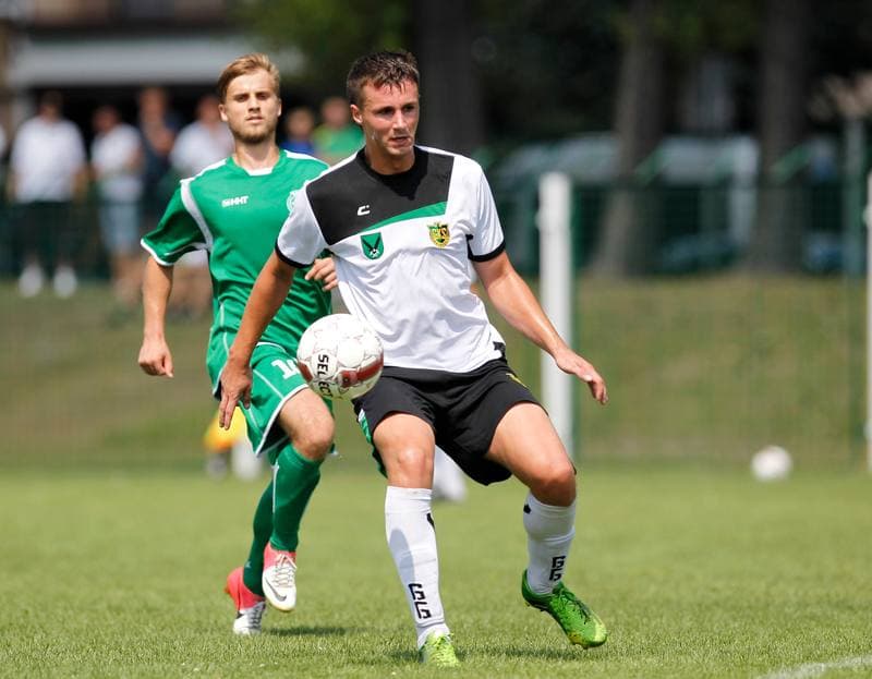 Football. III Liga Opolsko - Slaska. Grunwald Ruda Slaska - GKS Jastrzebie. 09.08.2014