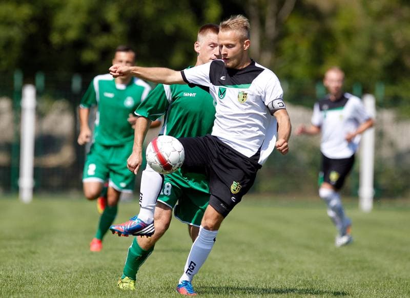 Football. III Liga Opolsko - Slaska. Grunwald Ruda Slaska - GKS Jastrzebie. 09.08.2014