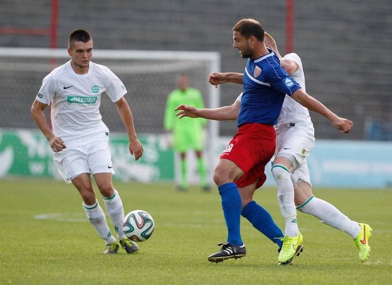 Football. III Liga Opolsko - Slaska. Polonia Bytom - Rekord Bielsko Biala. 10.08.2014