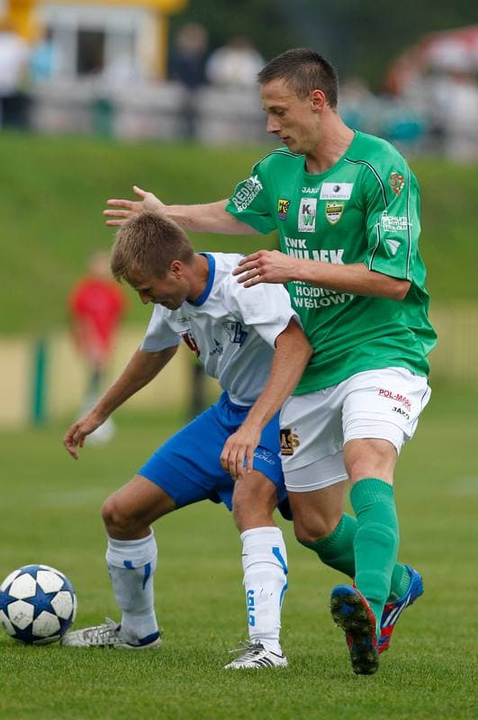 Football. II Liga. Rozwoj Katowice - MKS Kluczbork. 31.08.2014