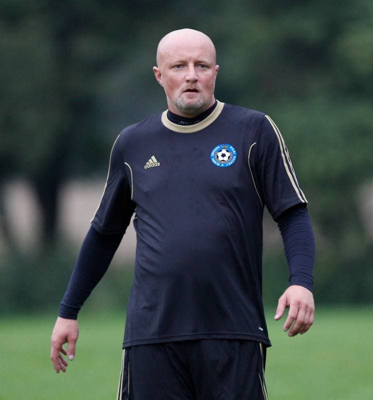Football. Podokreg Katowice. Orzel Mokre - Reprezentacja Slask Oldboyow. 02.09.2014